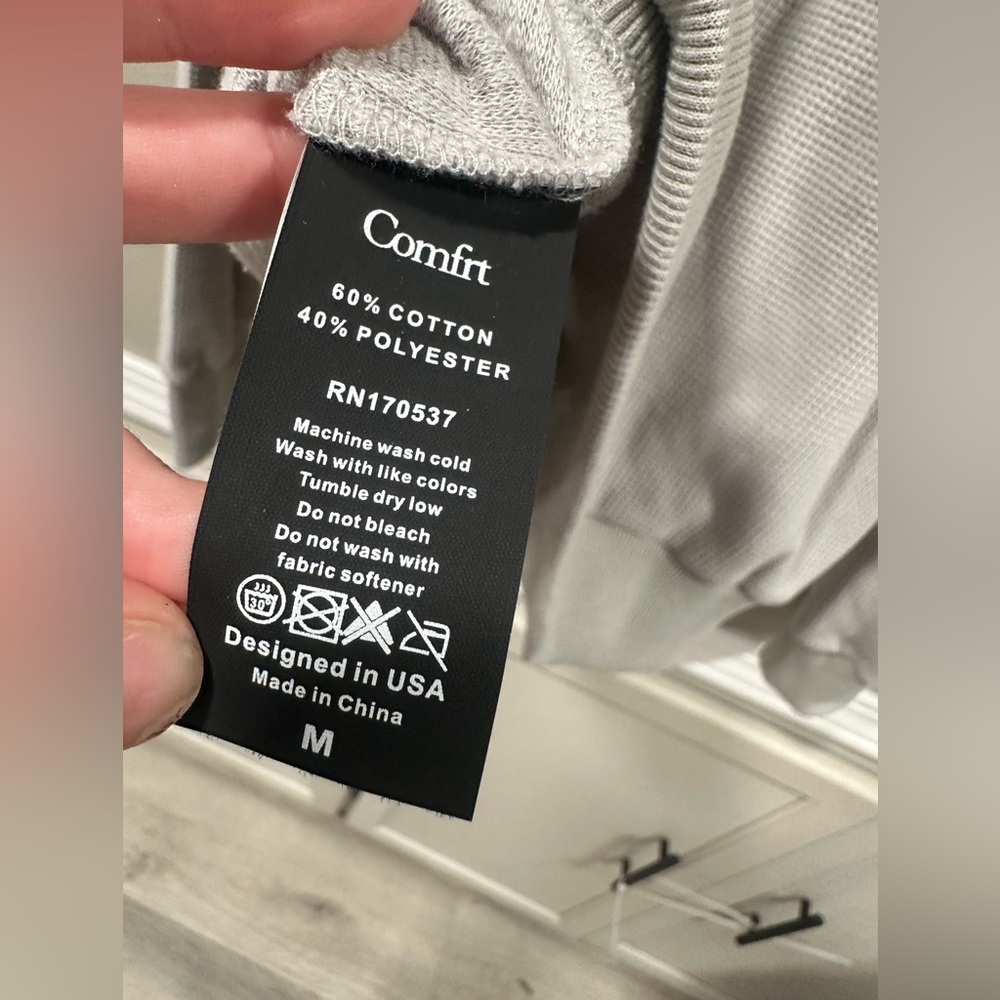 Comfrt Waffle Lounge Long Sleeve - Picture 7 of 7